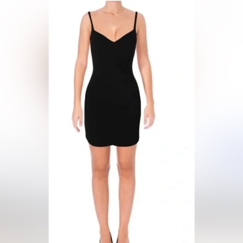 LIKELY Fairbanks Black Mini Dress